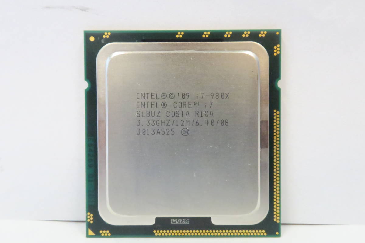 最も人気のある製品 Intel Core i7-980X SLBUZ 3.33GHz / 12M / 6.40