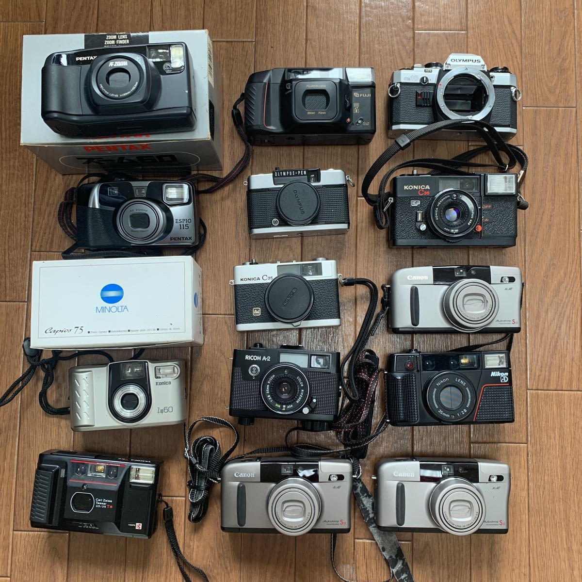 Nikon 一眼レフ カメラ OLYMPUS MINOLTA コンパクト Fuji Canon