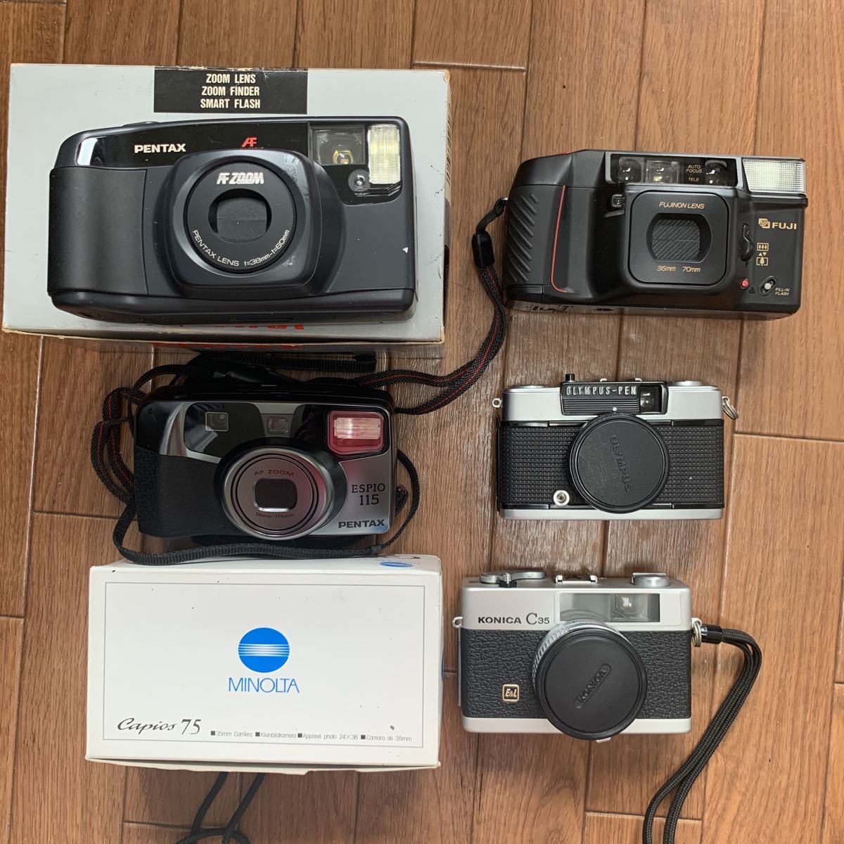 Nikon 一眼レフ カメラ OLYMPUS MINOLTA コンパクト Fuji Canon
