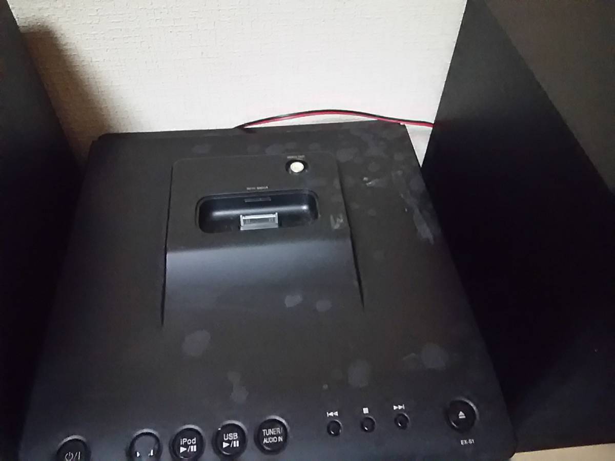 JVC CA-EX-S1-B ビクター CDミニコンポ リモコン付き み ジャンク(ビクター)｜売買されたオークション情報、yahooの商品情報をアーカイブ公開 - オークファン