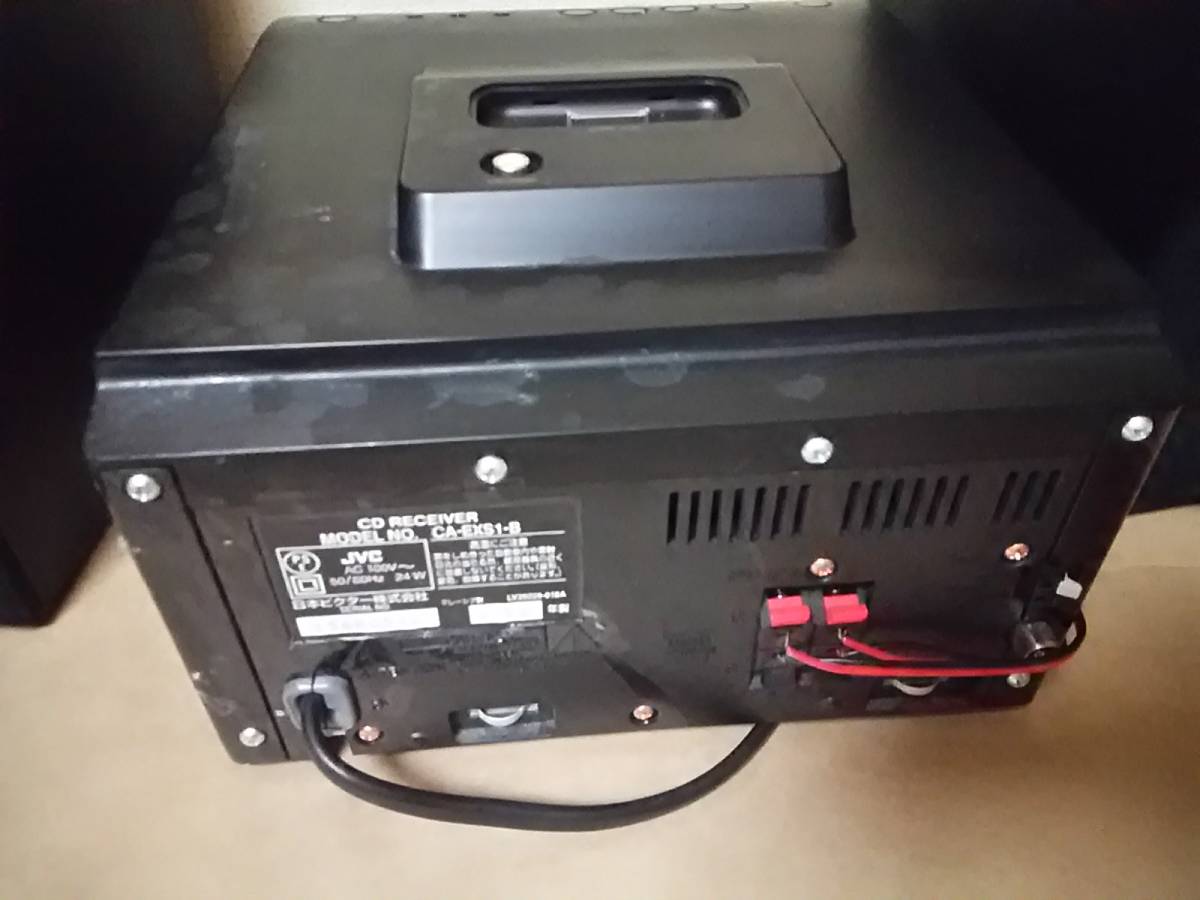 JVC CA-EX-S1-B ビクター CDミニコンポ リモコン付き み ジャンク(ビクター)｜売買されたオークション情報、yahooの商品情報をアーカイブ公開 - オークファン