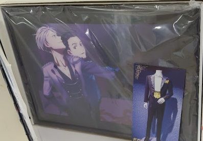 on ICE ユーリ!!! 勝生勇利 ユーリ ミストグラフ 複製原画