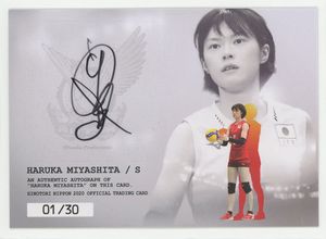 女子バレー 宮下遥のYahoo!オークション(旧ヤフオク!)の相場・価格を