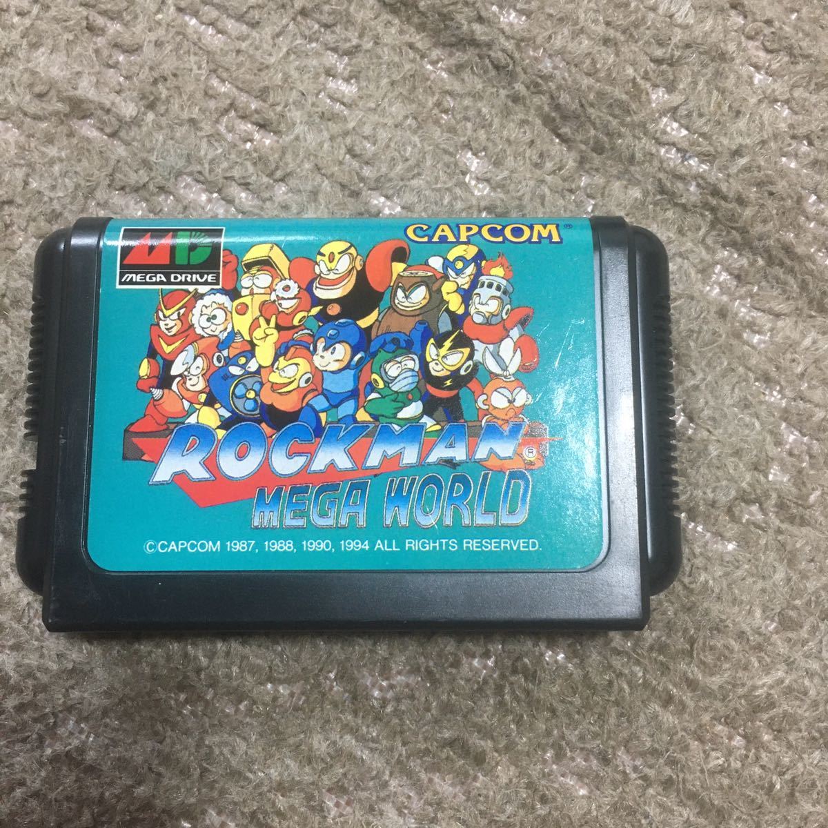 オンラインサイト メガドライブ ロックマンメガワールド ソフトのみ 正規品