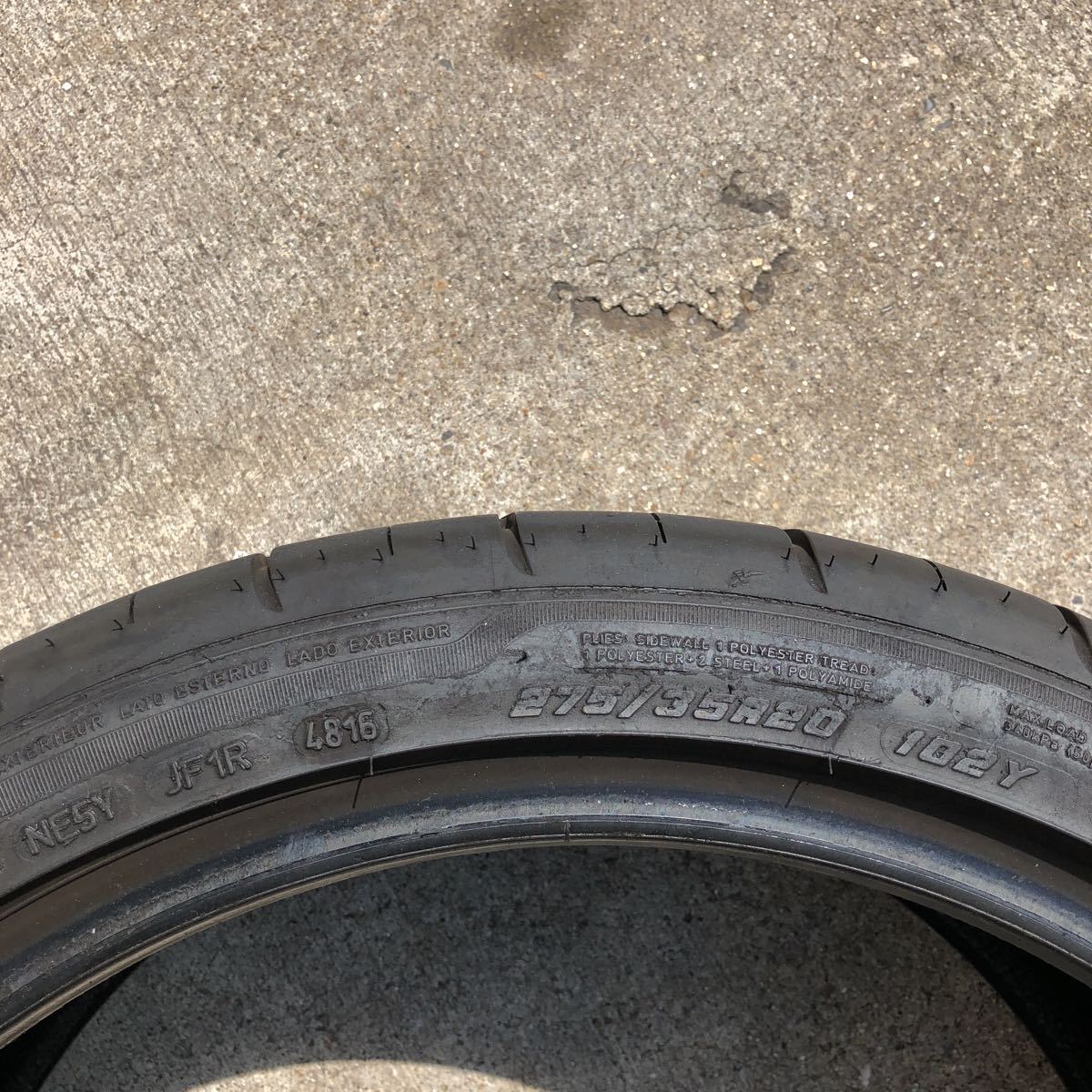 F1 グッドイヤー EAGLE Goodyear | Eagle 275&frasl;35R20 0 1 2 Asymmetric - Tires eBay sale 255&frasl;40R18