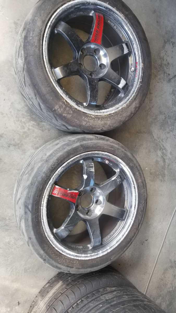 RAYS TE37V 17インチ 9.5J 【2本】 9j【2本⠀】（希少 RAYS レイズ 