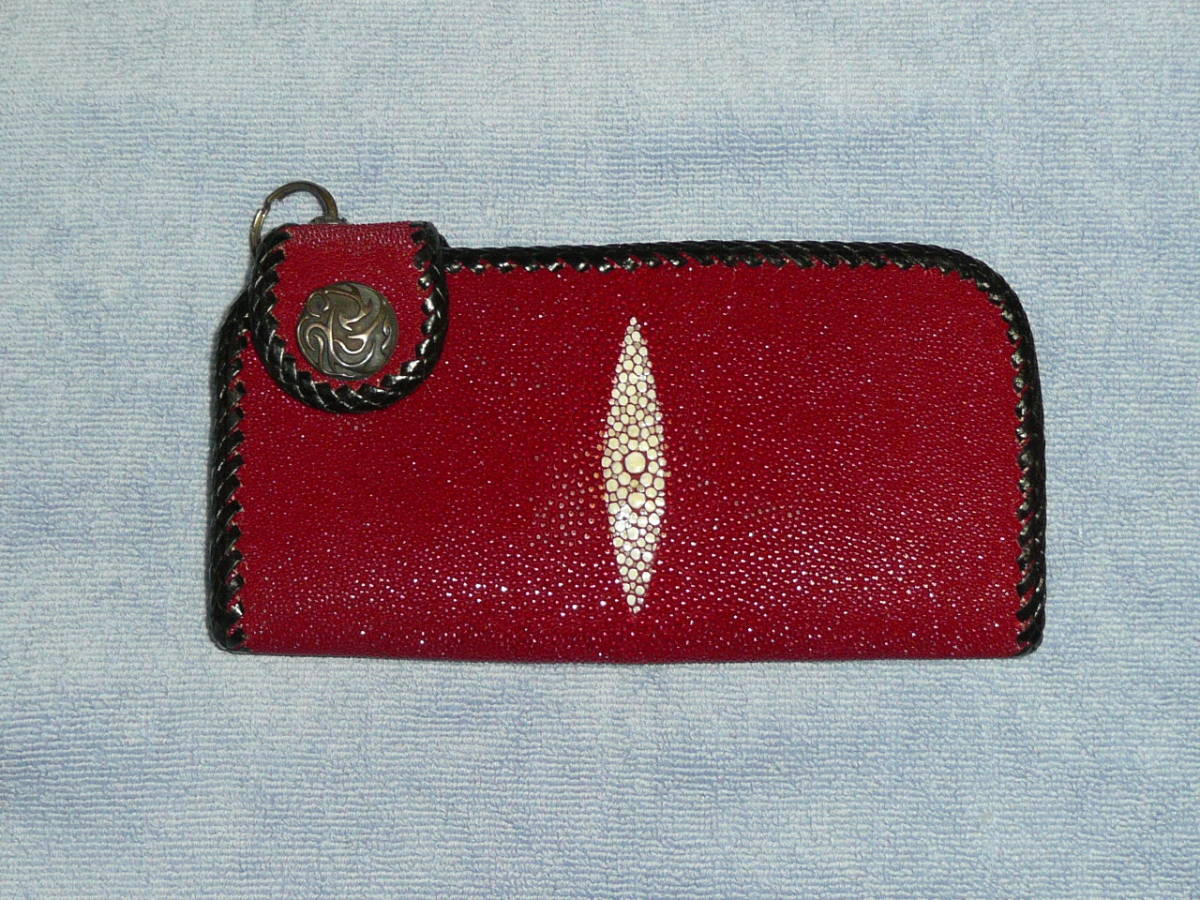 QQ85 カルバンクライン 新品 定価22000円 カーフレザー牛革 L