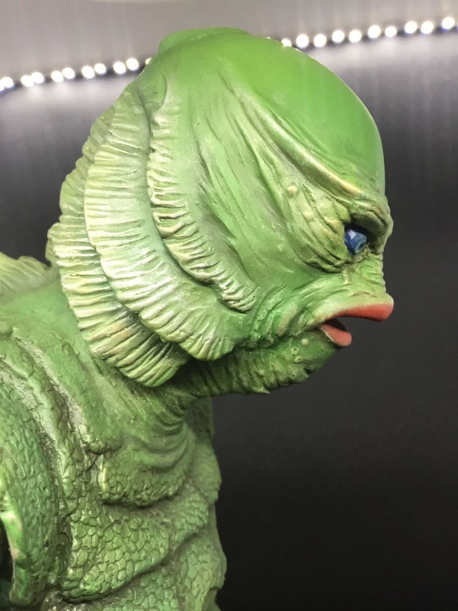 ☆半魚人☆ソフビ☆ガレージキット☆完成品☆ツクダホビー☆1/5 