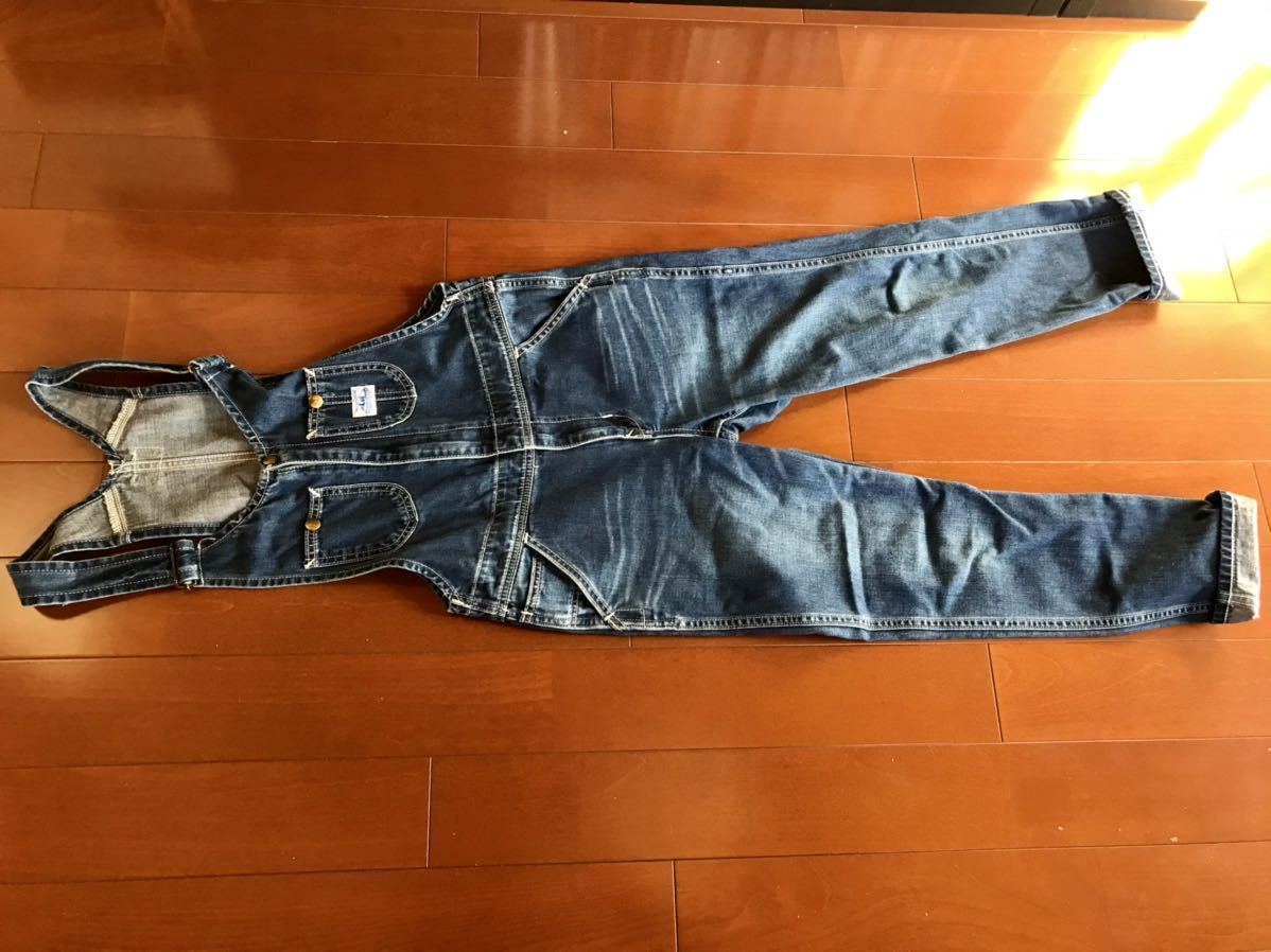 Lee デニムオーバーオール サンフォライズド加工 Lee sanforized オーバーオールレディース sanforized オーバーオール