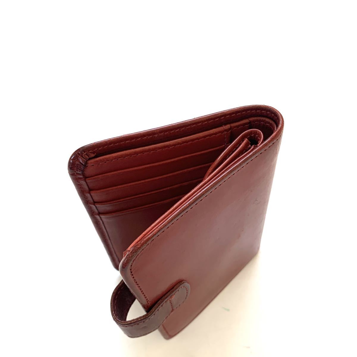 送料無料】old coach オールドコーチ コンパクト財布 折り財布 レッド 