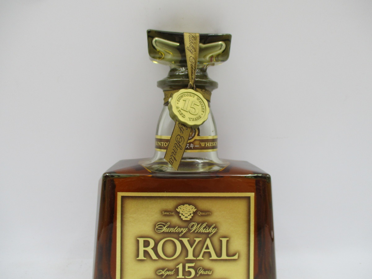 同梱OK商品】SUNTORY WHISKY ROYAL 15年 サントリーウイスキー