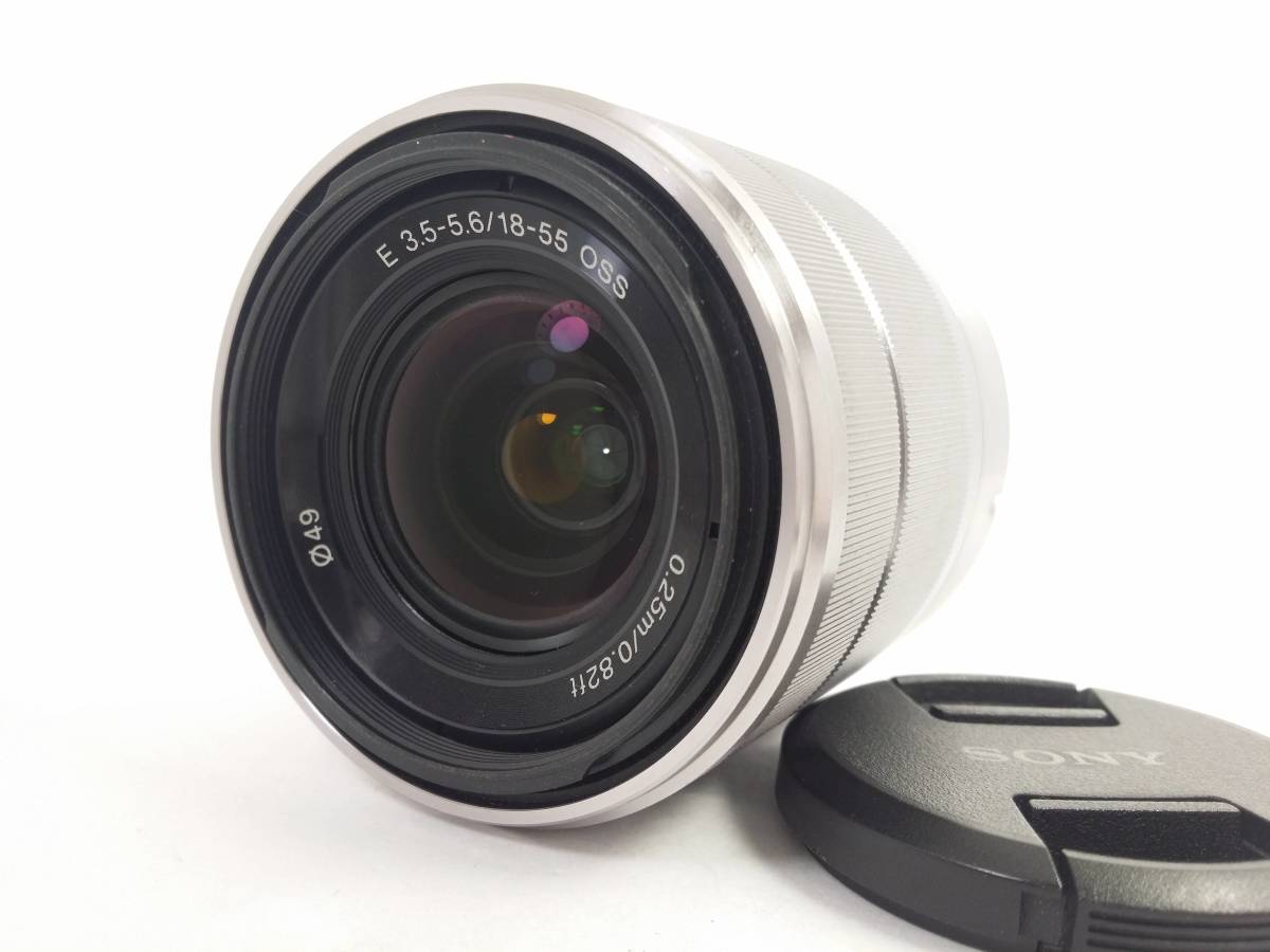 SONY ソニー 18-55mm F3.5-5.6 OSS SEL1855 E - 標準レンズ メルカリ 
