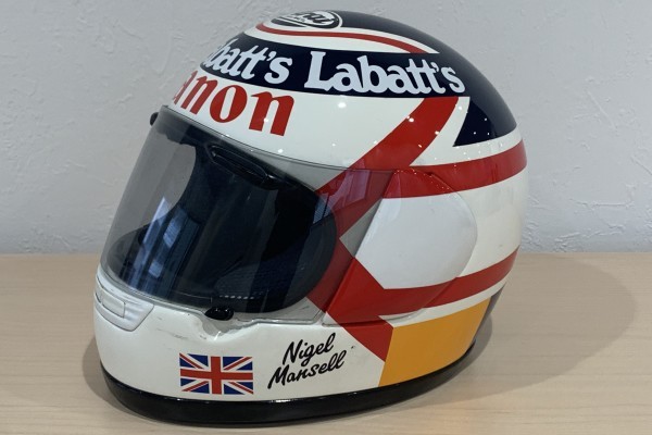 低価，定番人気 ナイジェル マンセル レプリカヘルメット アライ(F1)｜売買されたオークション情報、yahooの商品情報をアーカイブ公開 - オークファン F1