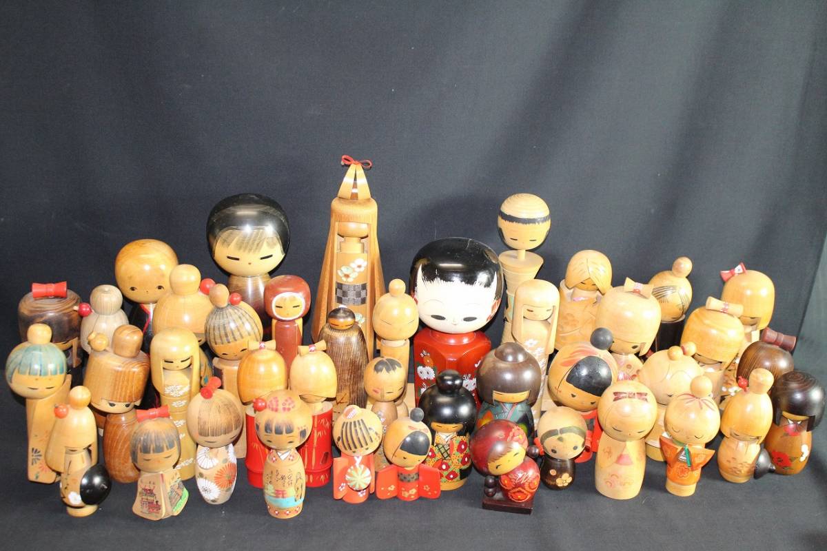 14bexe 伝統工芸 創作こけし 現代こけし 人形 38体まとめ 翠崕 桝男 はじめ ふじ子 おかっぱ かわいい 温泉土産 こけし 売買されたオークション情報 Yahooの商品情報をアーカイブ公開 オークファン Aucfan Com