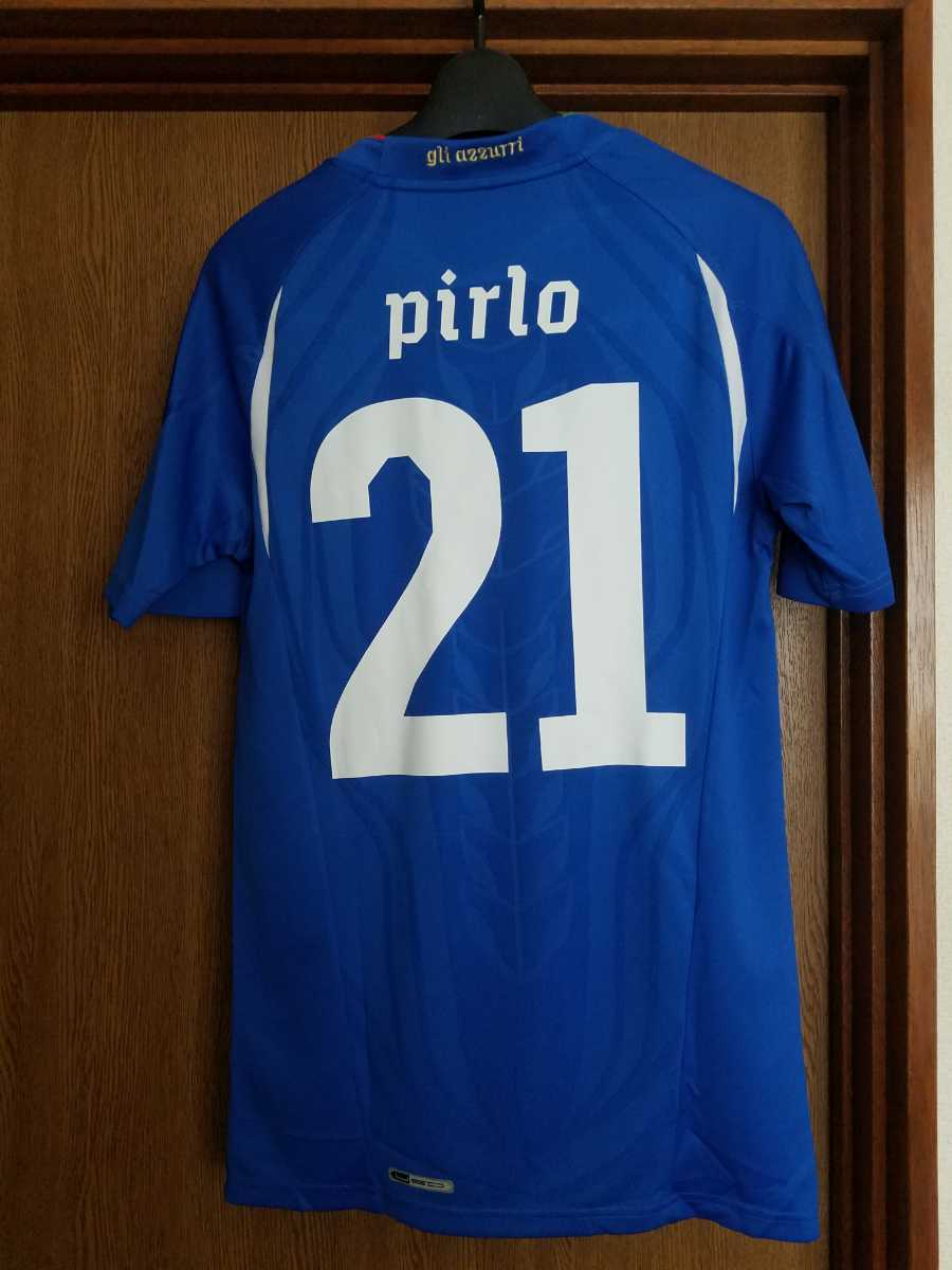本物保証，豊富な 2010 イタリア代表ユニフォーム No21ピルロ選手(イタリア)｜売買されたオークション情報、yahooの商品情報をアーカイブ公開 - オークファン ユニフォーム