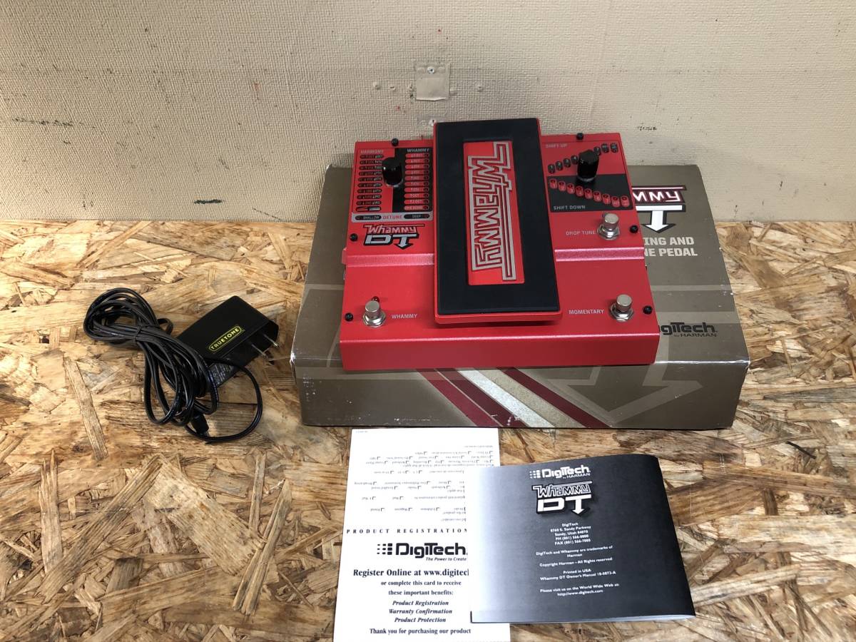 DIGITECH ( デジテック ) Whammy DT ACアダプター付き digitech デジテック whammy DT ワーミー エフェクター ピッチシフター