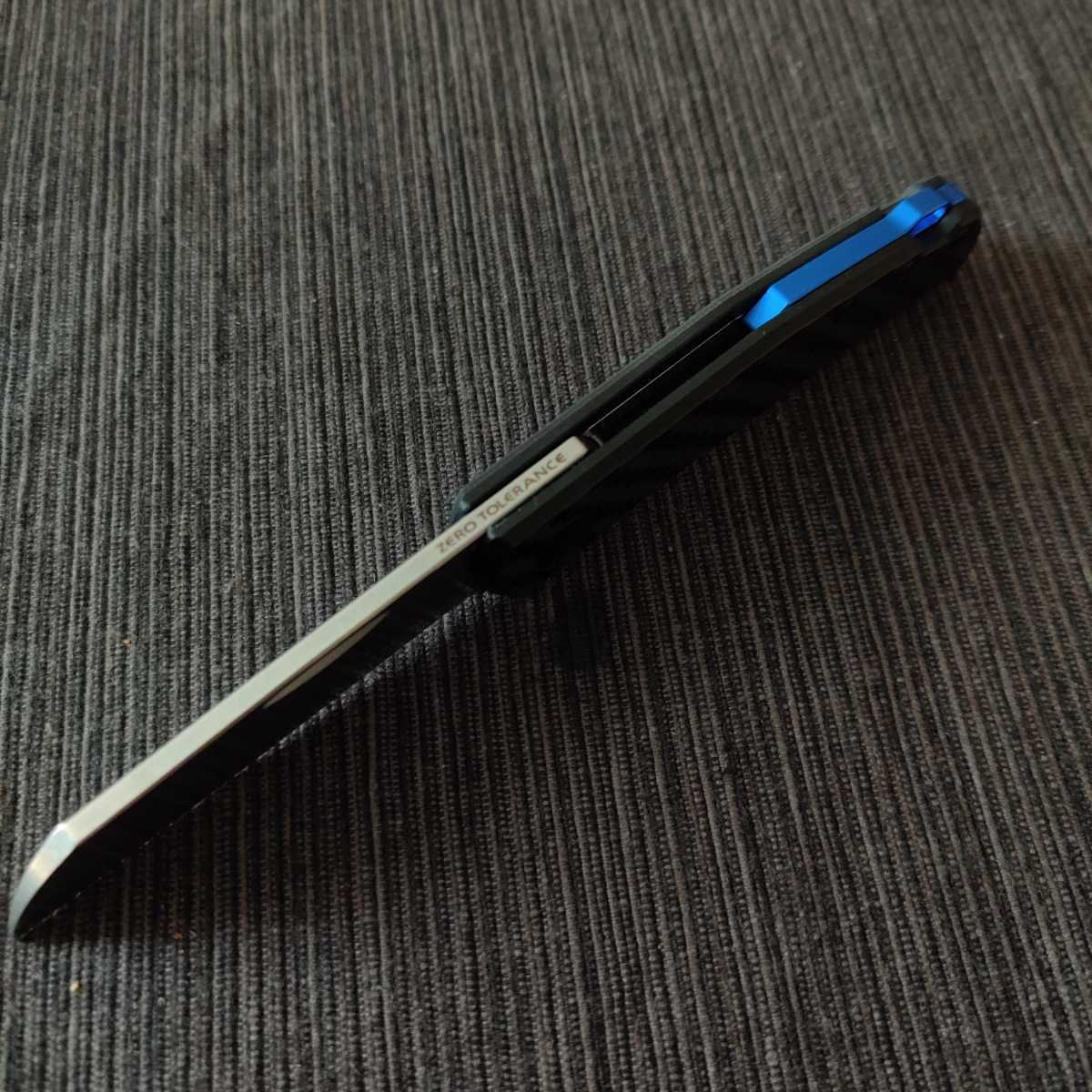 Tolerance Zero ナイフショップ 折りたたみナイフ トレランス□ ゼロトレランス グローイング！□ZTゼロ シェフィールドKERSHAW （カーショウ) CF 0990 0223フレームロックフリッパーナイフ ライナーロック Original ゼロトレランスの通販 KUSEMONO