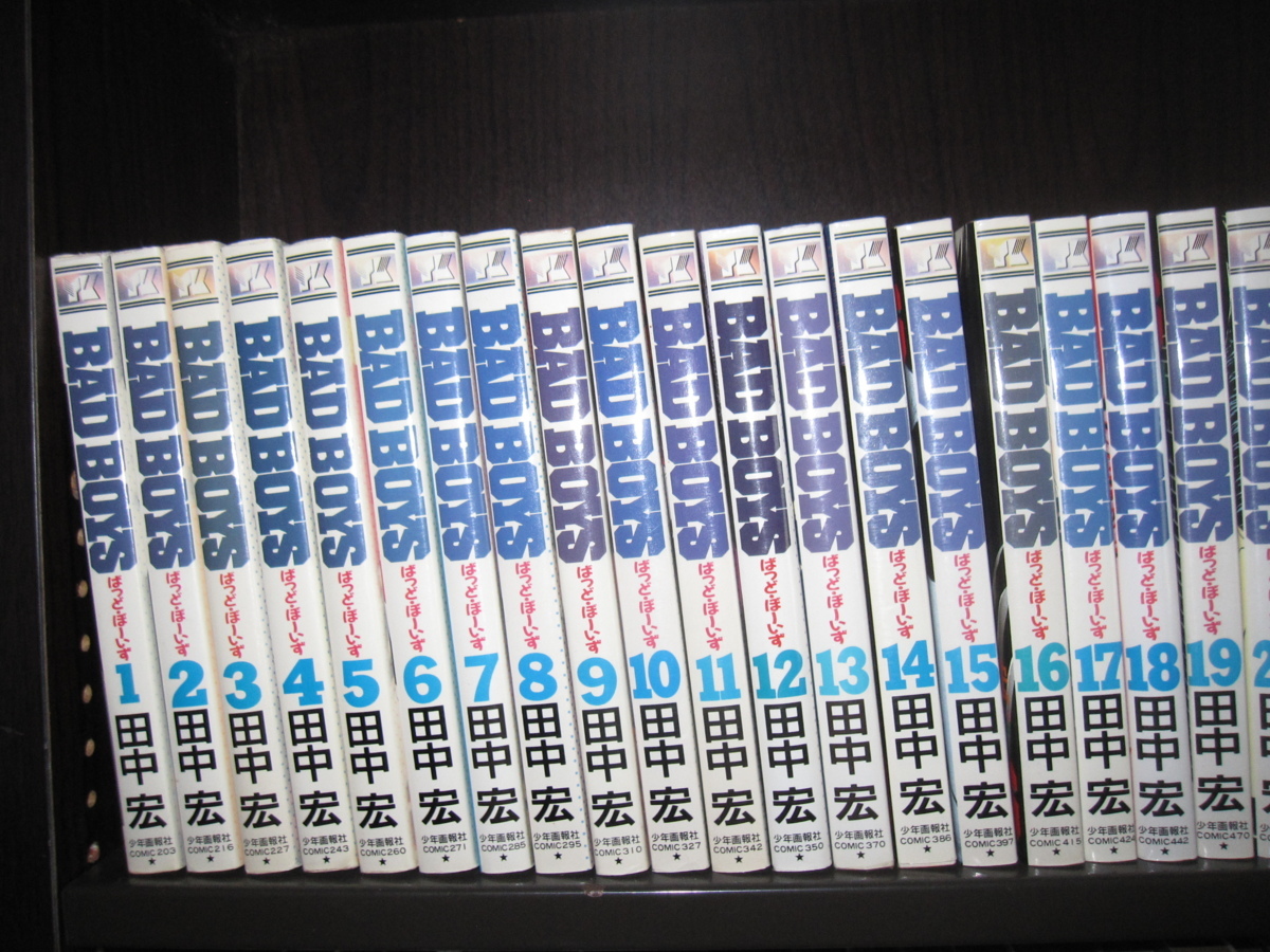 送料0円】BADBOYS 全22巻・全巻 田中宏