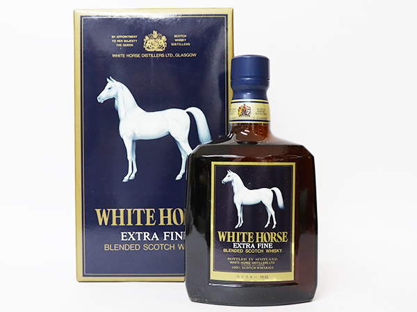 全国無料，2025 ホワイトホース エクストラ ファイン WHITE HORSE 箱付 / アルコール度数:43% 内容量:750ml(スコッチ)｜売買されたオークション情報、yahooの商品情報をアーカイブ公開 - オークファン スコッチ