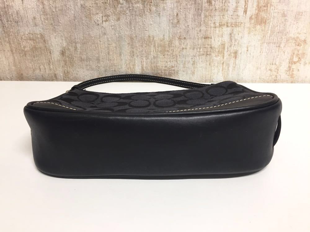 コーチ COACH シグネチャー アクセサリーポーチ ボディバッグ 美品