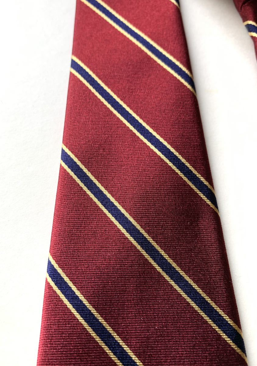 ✨200周年限定✨ブルックスブラザーズ ネクタイ レジメンタル 超レア】Brooks Brothers 200周年限定 ネクタイ ボルドー 赤 レジ