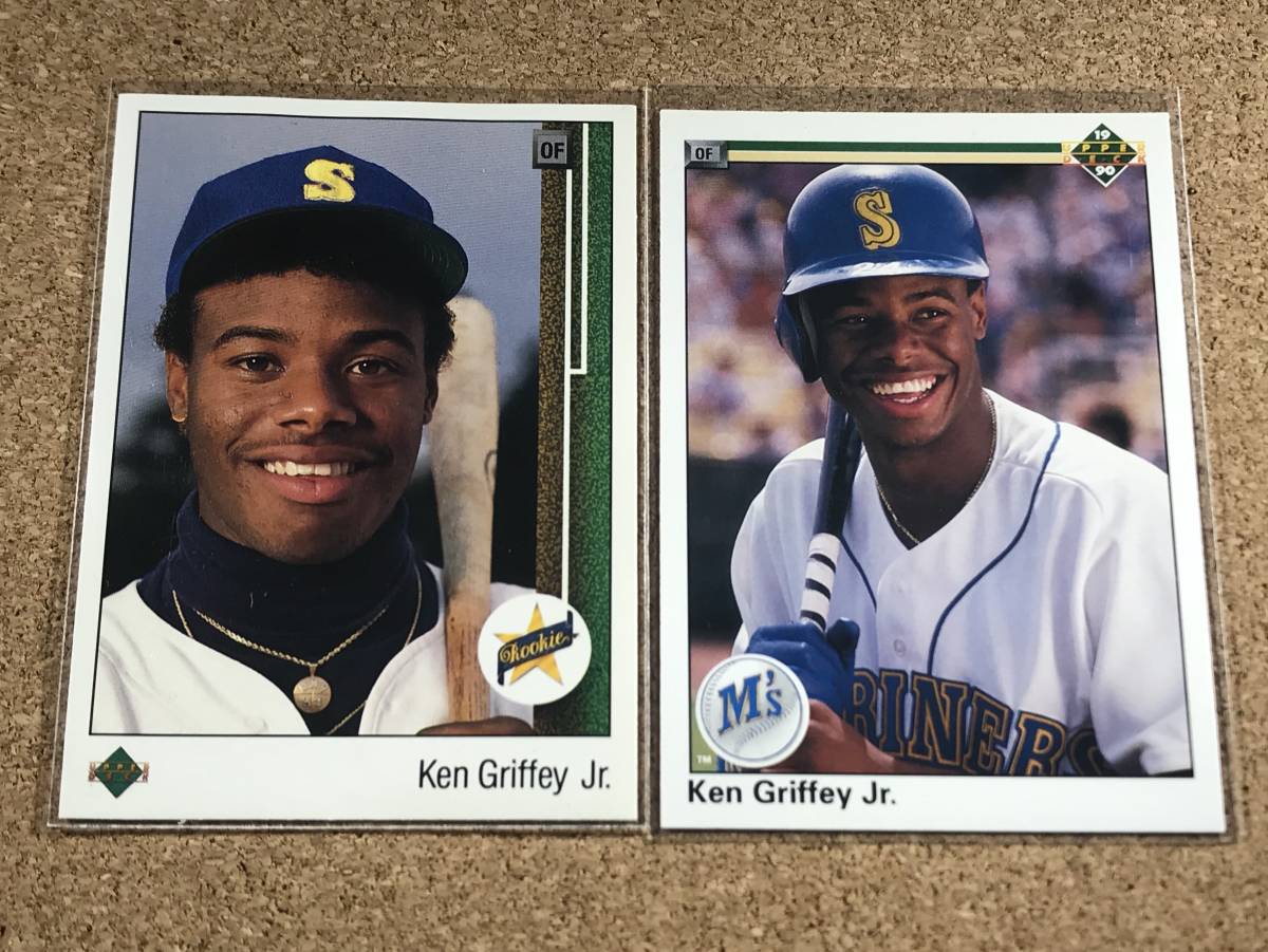 【KEN GRIFFEY JR】 1989 UD ROOKIE #1 & 1990 UD 2nd YEAR Deck Upper 0 1-800 Complete Etsy