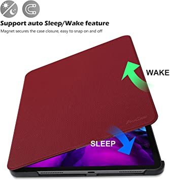  レッド iPad Pro 12.9 2020 ProCase iPad Pro 12.9" 第4世代ケース 耐衝撃_8