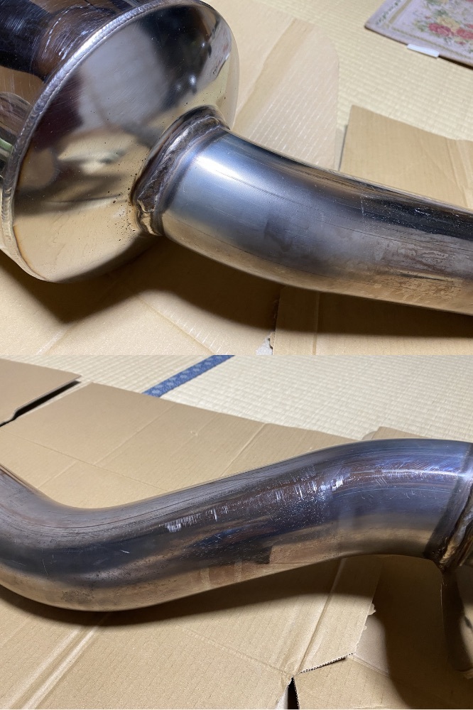 RE雨宮 RX-7 FD3S TAレプリカ Dolphin Tail Muffler RE雨宮 RX-7