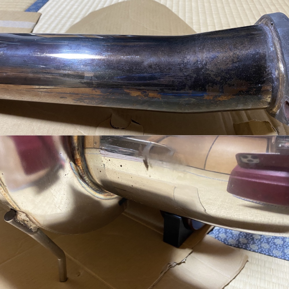 RE雨宮 RX-7 FD3S TAレプリカ Dolphin Tail Muffler
