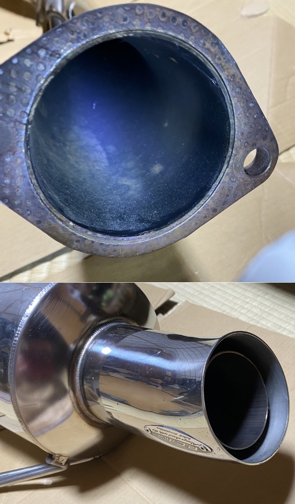 RE雨宮 RX-7 FD3S TAレプリカ Dolphin Tail Muffler RE雨宮 RX-7