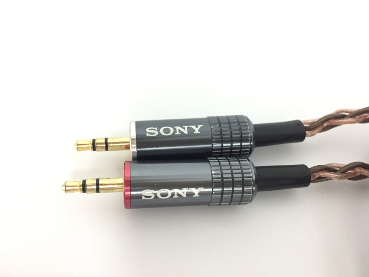 ソニー MUC-B20SB1 2m 4.4mmバランス⇔ミニプラグ リケーブル Sony
