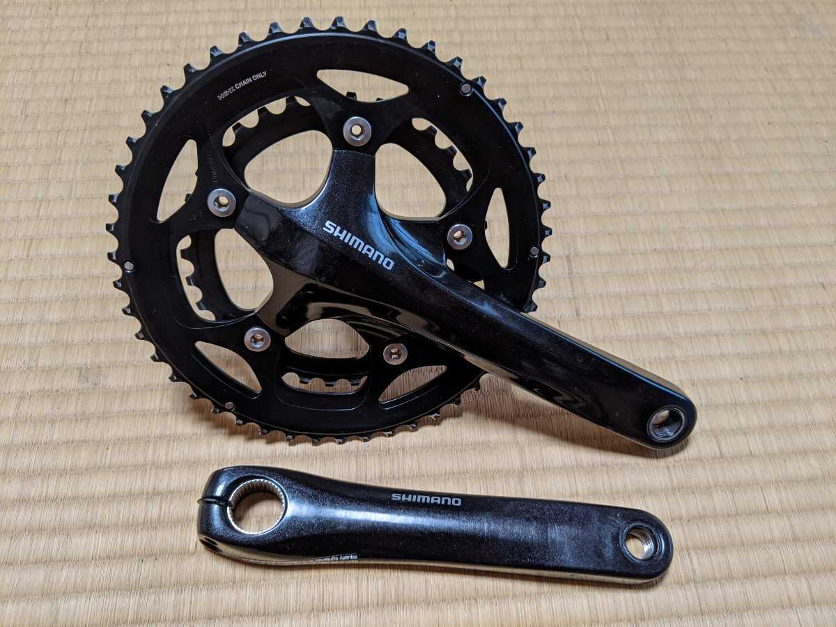 【定番，高品質】 SHIMANO シマノ FC-R460 クランク 175mm 48-34(クランク)｜売買されたオークション情報、yahooの商品情報をアーカイブ公開 - オークファン クランク