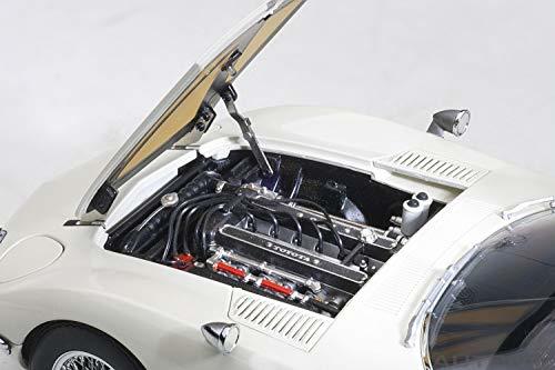 爆発的人気！セール商品！AUTOart 1/18 トヨタ 2000GT ワイヤースポークホイール バージョン ホワイト 完成品_4