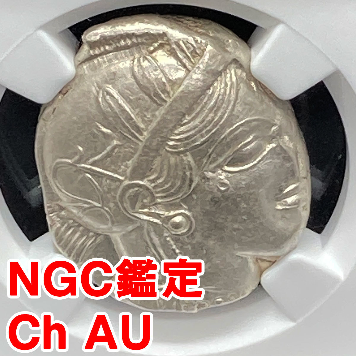 古代ギリシャ アテネ アテナとフクロウ(BC440-404) テトラ フクロウ 