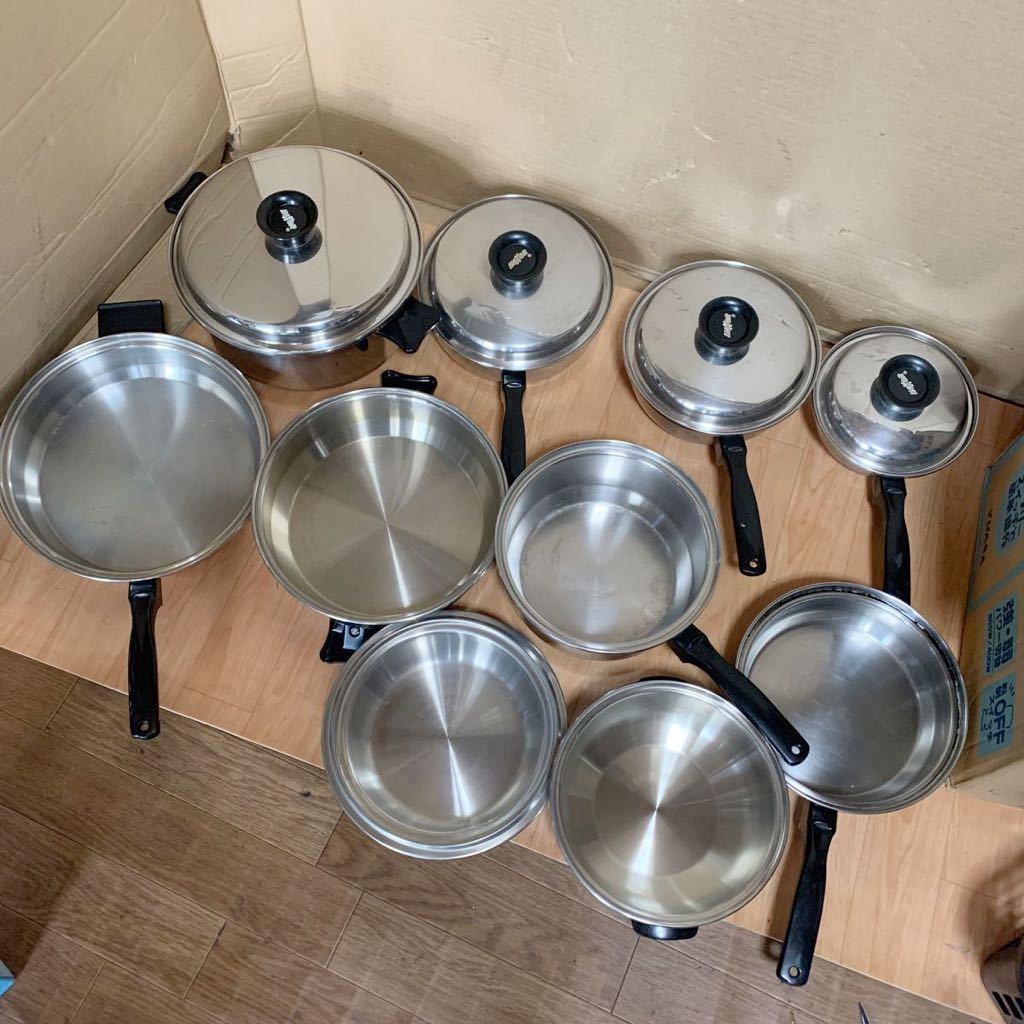 【新作入荷，2026】 INKOR /他 鍋 両手鍋 片手鍋 各種鍋 10点セット 調理器具 写真のみ(その他)｜売買されたオークション情報、yahooの商品情報をアーカイブ公開 - オークファン その他
