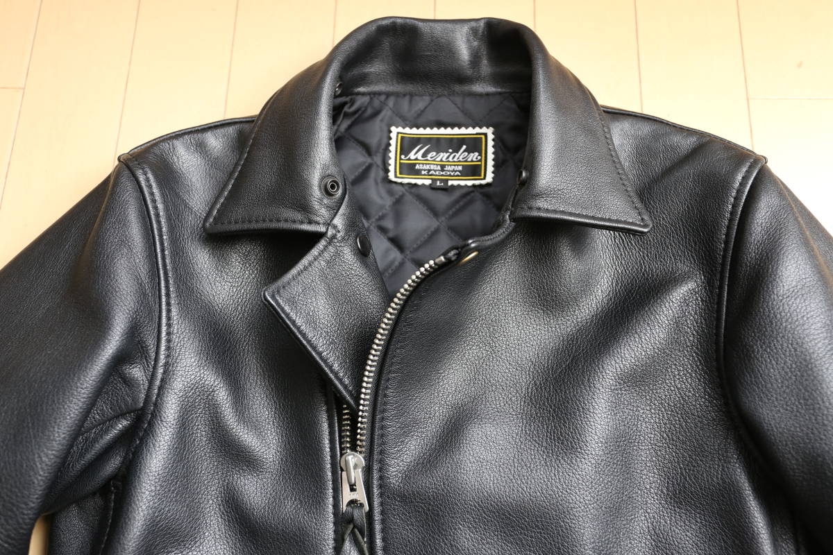 ダブル HEAD FACTORY KADOYA カドヤ(KADOYA) 受注生産バイク用 革