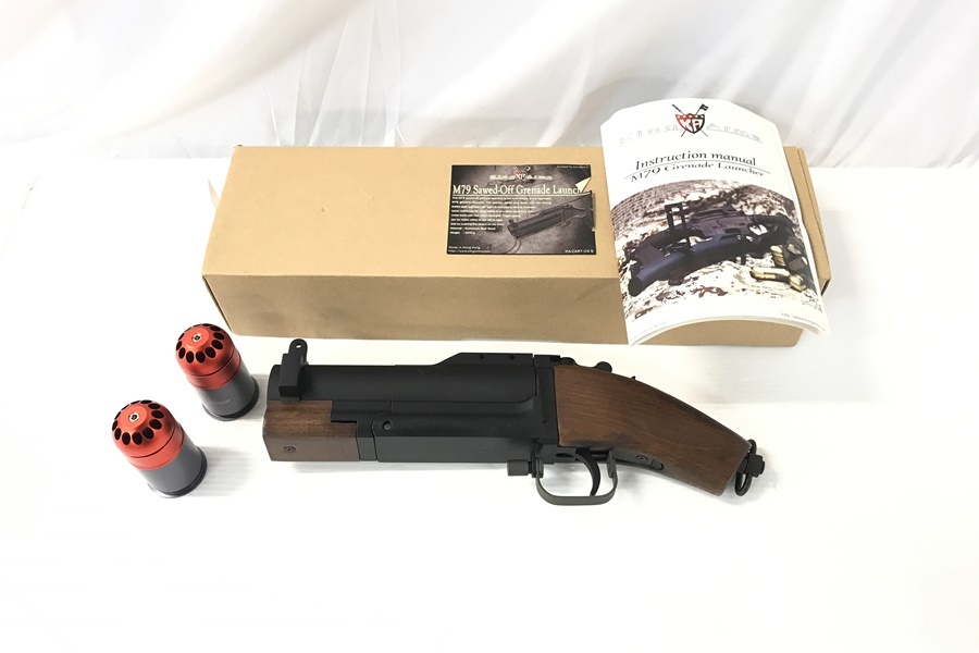 東京)KingArms キングアームズ M79 ソウドオフ グレネード ランチャー カート付