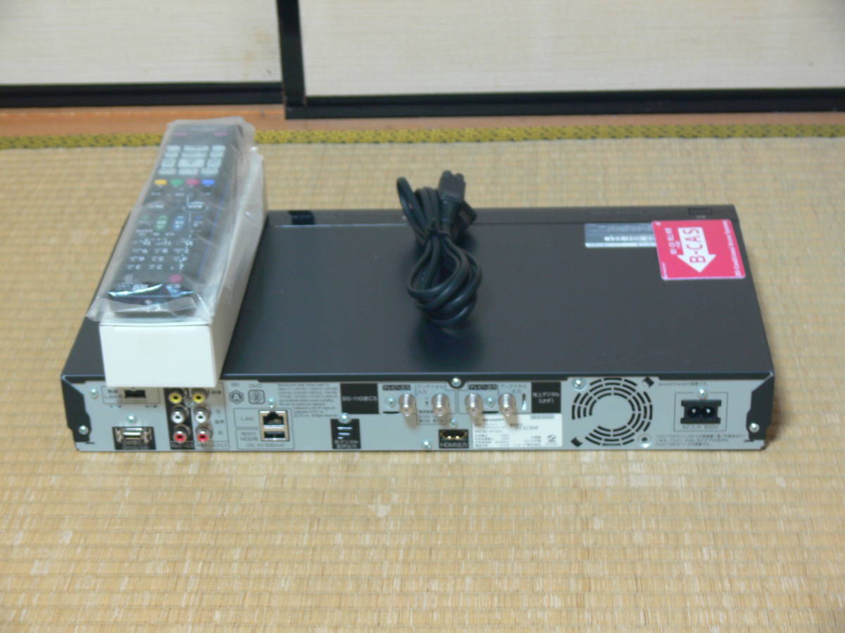 1TB⁄ シャープAQUOSブルーレイレコーダーBD-W1200 W録画対応 シャープ