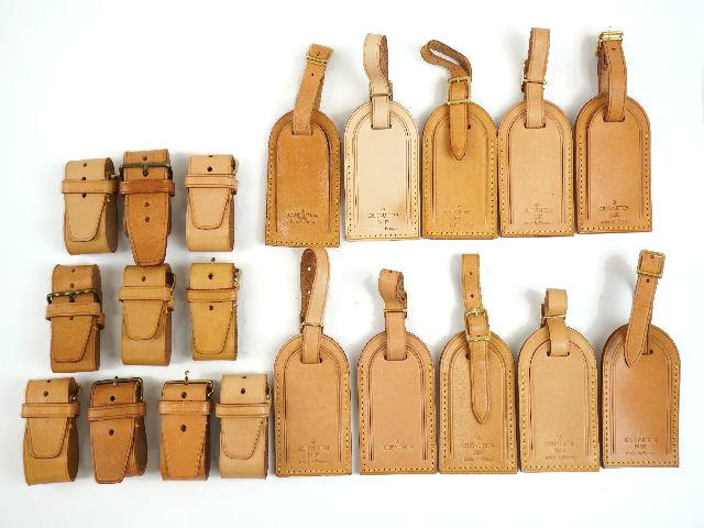 得価，豊富な 1円 LOUIS VUITTON ルイ ヴィトン ネームタグ＆ポワニエ 10点セット ヌメ革 1(その他)｜売買されたオークション情報、yahooの商品情報をアーカイブ公開 - オークファン 服飾小物