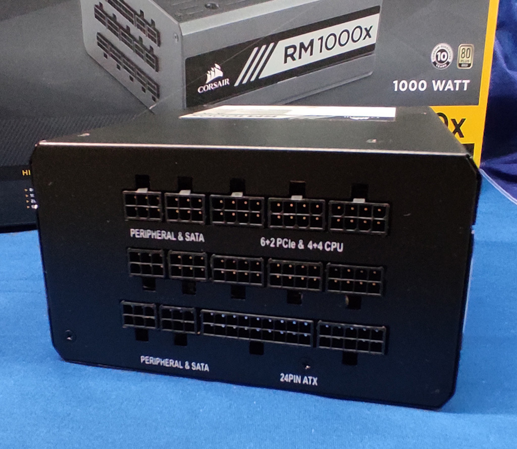 RM1000x Corsair CP-9020094-JP CORSAIR 1000W Gold Model: 1000W静音
