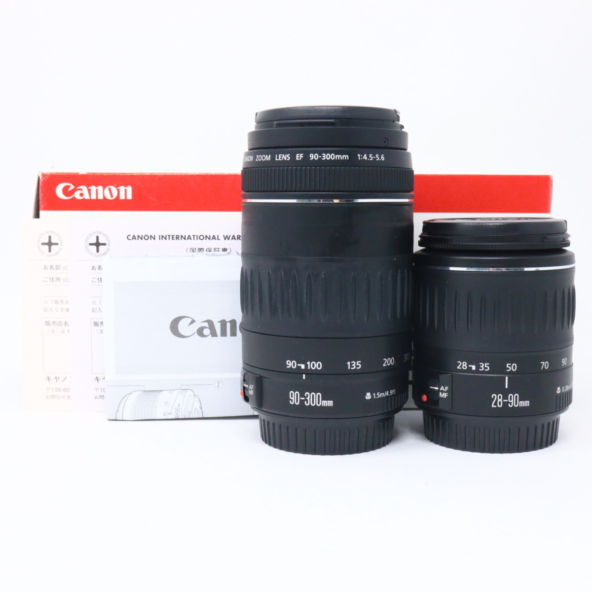 Canon ダブルズームキットEF28-300mm EF28-90III&EF90-300 | FORMATION 