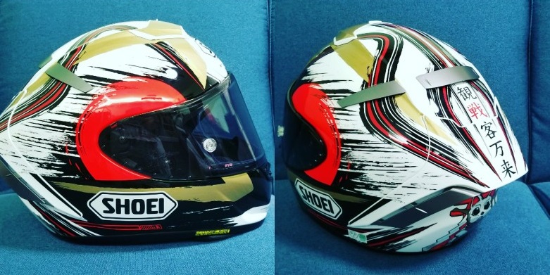 X-14 MARQUEZ MOTEGI2 Webike | SHOEI ショウエイ X-14 MARQUEZ