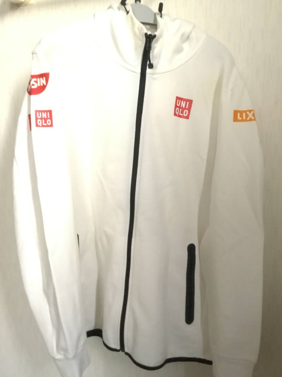 ユニクロ パーカー テニス UNIQLO Uniqlo Mサイズ | 錦織圭 Lサイズ