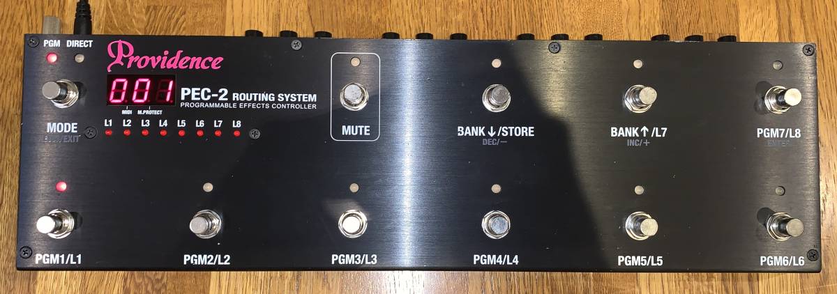 【人気セール，高品質】 Providence PEC-2 スイッチャー エフェクタ(その他)｜売買されたオークション情報、yahooの商品情報をアーカイブ公開 - オークファン エフェクター