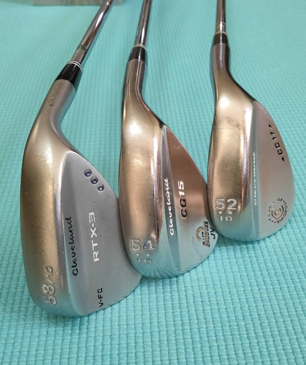 正規品，大人気 Cleveland ウェッジ 3本set(クリーブランド)｜売買されたオークション情報、yahooの商品情報をアーカイブ公開 - オークファン 男性右きき用