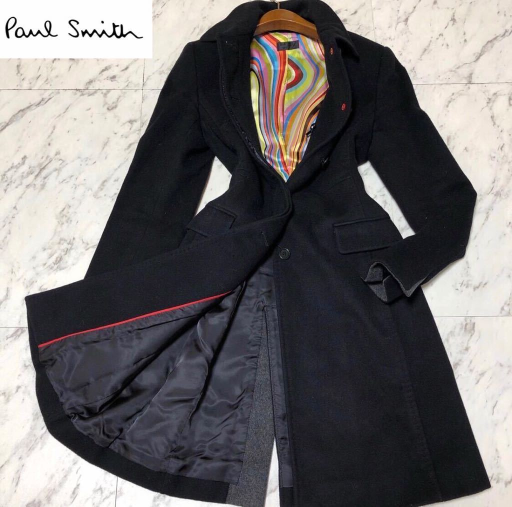美品］PaulSmith ポールスミス Women ステンカラーコート 40 超