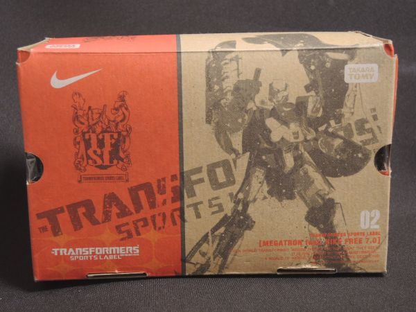 トランスフォーマー スポーツレーベル メガトロン feat. NIKE FREE7.0