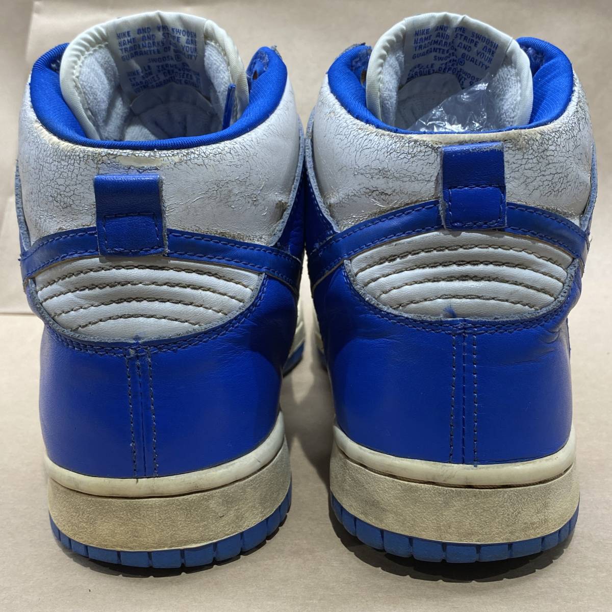 劣化有】 US9 27cm NIKE DUNK HIGH LE 630335-141 1999年製 ナイキ 