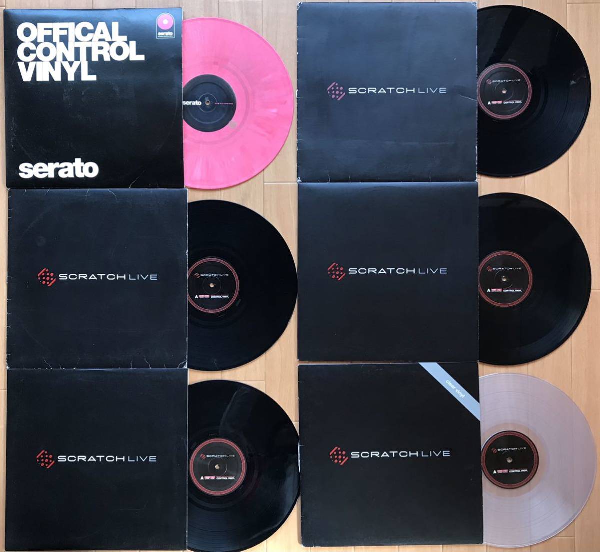 Live Scratch Rane Control Vinyl Serato - Second Edition for