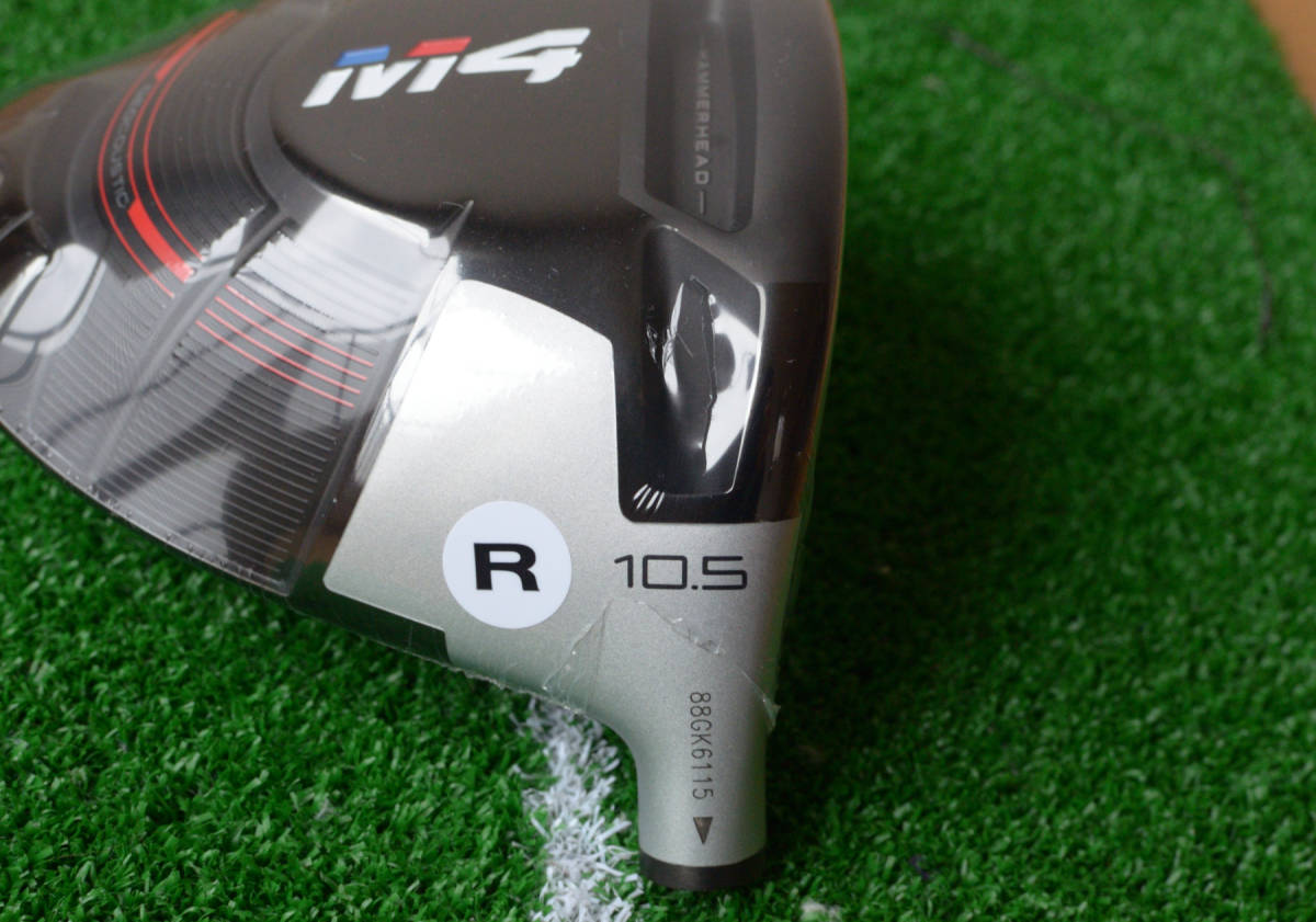 TaylorMade - テーラーメイド M4 ドライバー 1W ヘッド 単体 10.5° レンチ カバー テーラーメイド M4 ドライバー 10.5° ヘッド 単体 HC⁄レンチ付